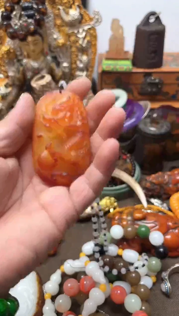 未镶嵌琥珀裸石直播精品好物推荐