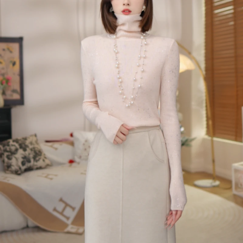 之曼ZM【2501013】2025新款长袖百搭时尚轻奢休闲打底