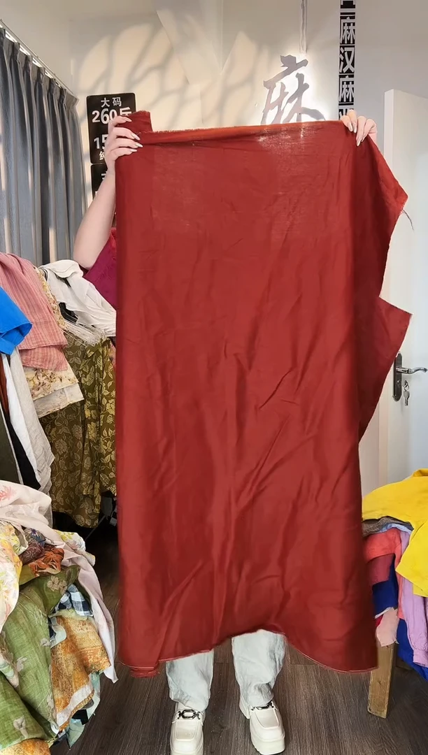 亚麻汉麻苎麻大码女装。