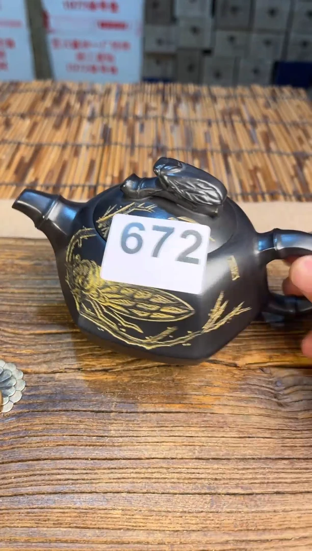 茶壶紫砂茶壶紫砂本山原矿高端紫砂壶672