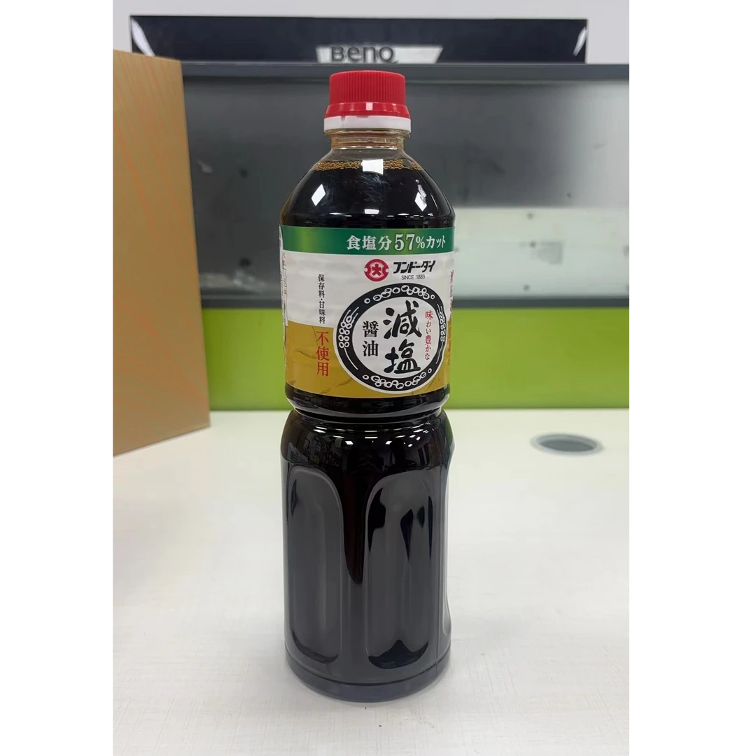 【2025-09-08到期】大字减盐酱油 1L