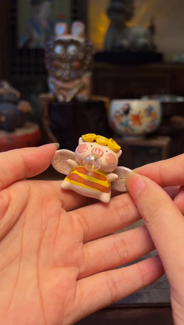 瓷片设计师手工手作款