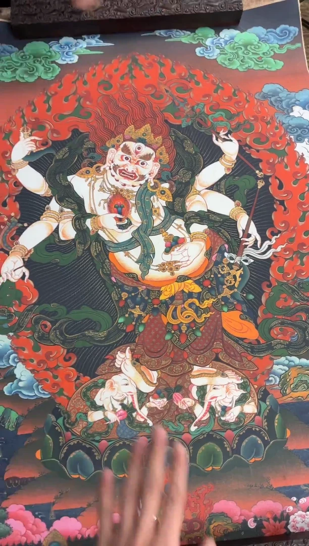 装裱画澄空梵像高端精选链接AA84