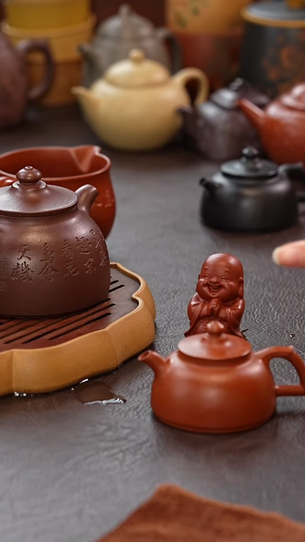 茶壶紫砂江**者宜兴原矿高端紫砂