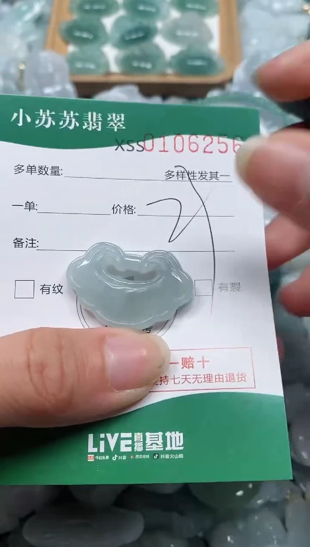 【闪购商品】翡翠颈饰未镶嵌闪购商品0106256