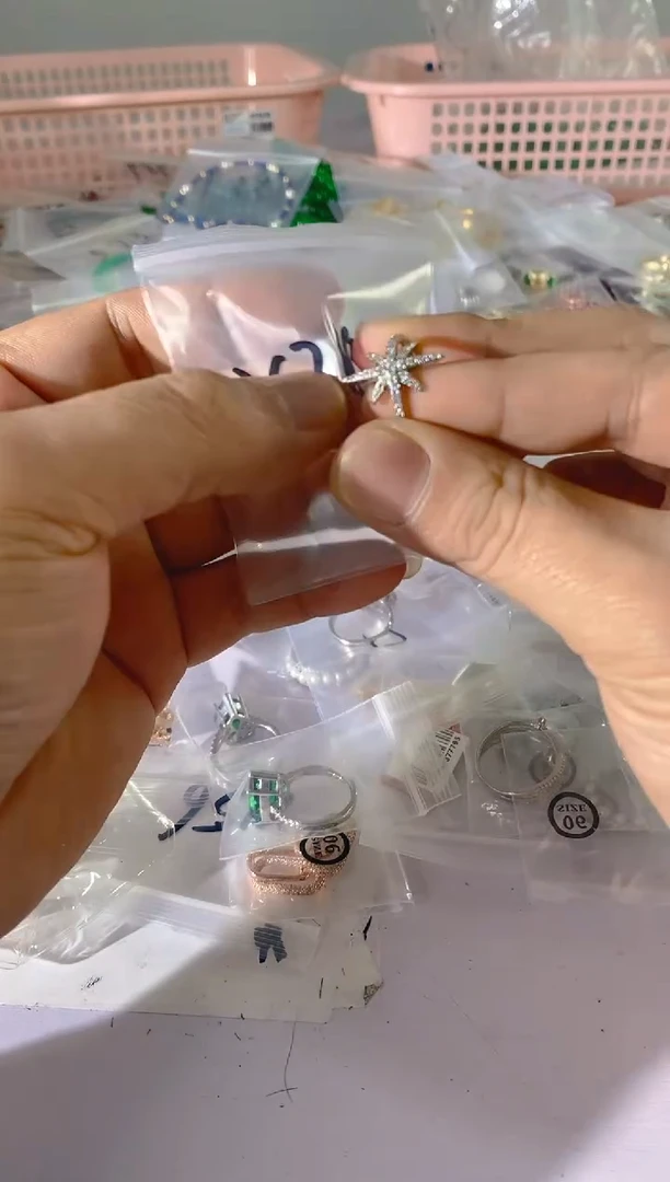 【闪购商品】水晶颈饰银S925镶嵌X219红宝，蓝宝，多样性发一件赠链