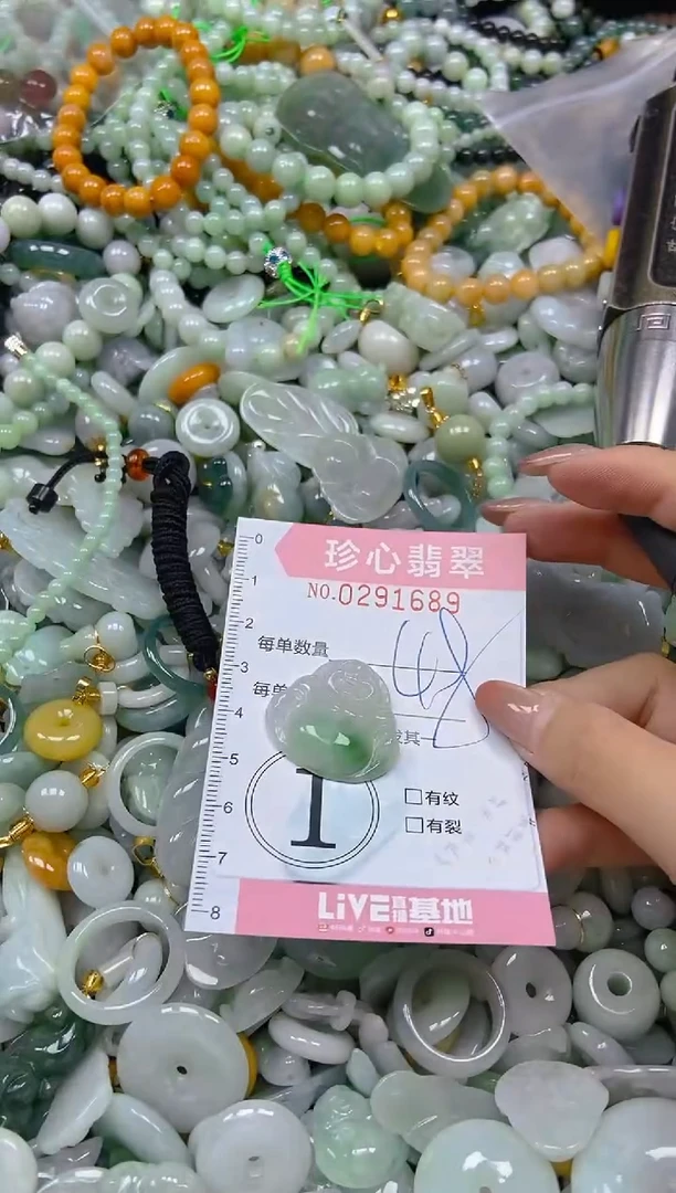 翡翠未镶嵌颈饰闪购0291689