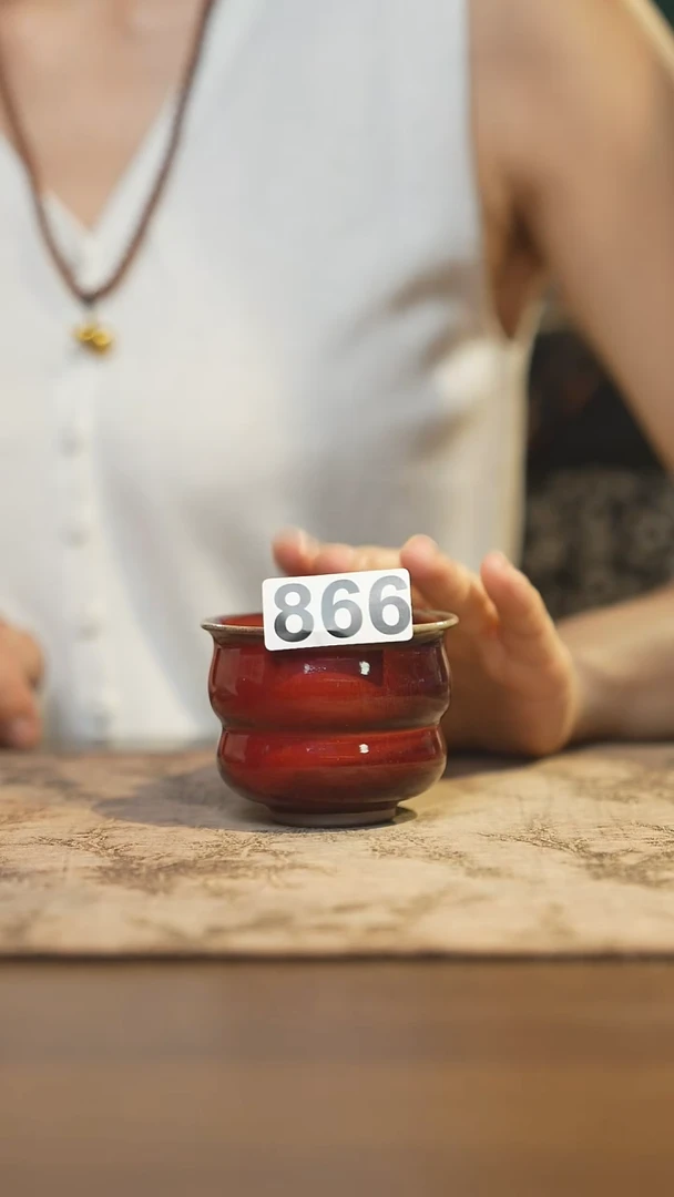 陶瓷茶器茶具主人杯866