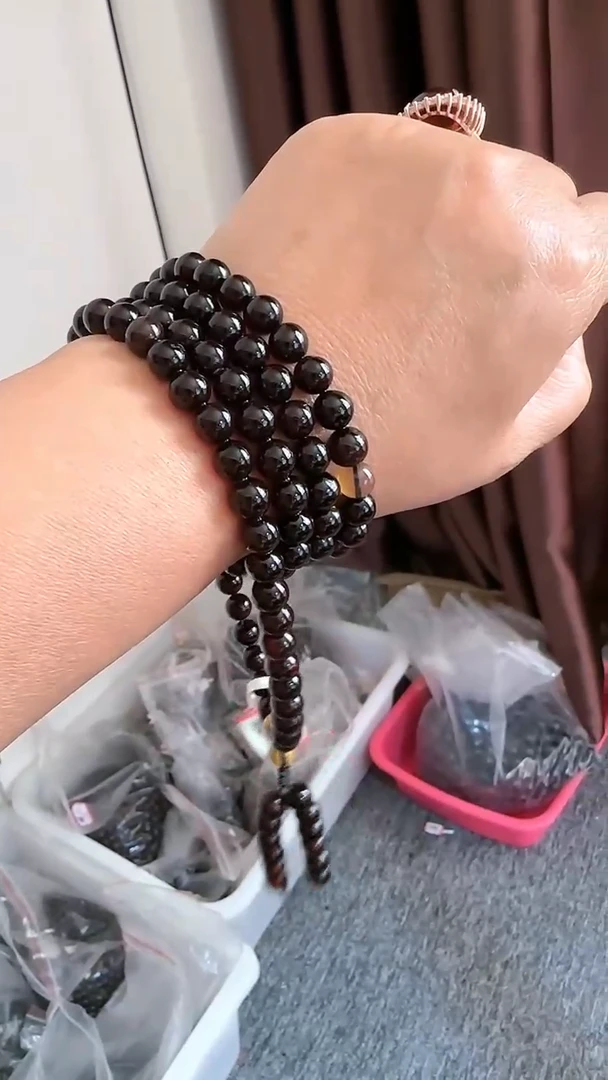 【闪购商品】琥珀手链未镶嵌规格7翳珀108#76