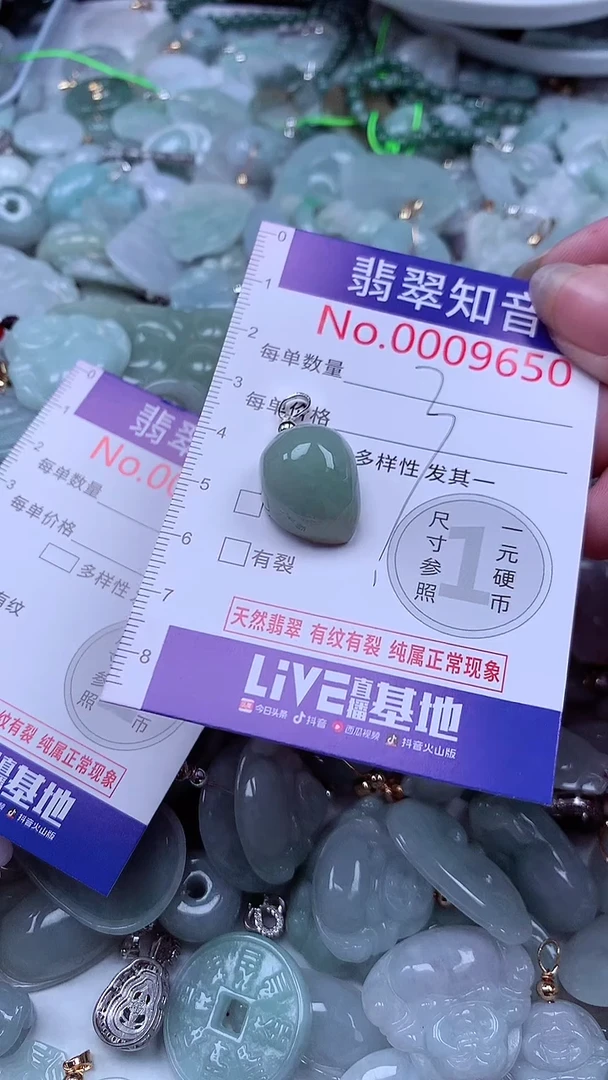 翡翠未镶嵌吊坠(不含链)9650