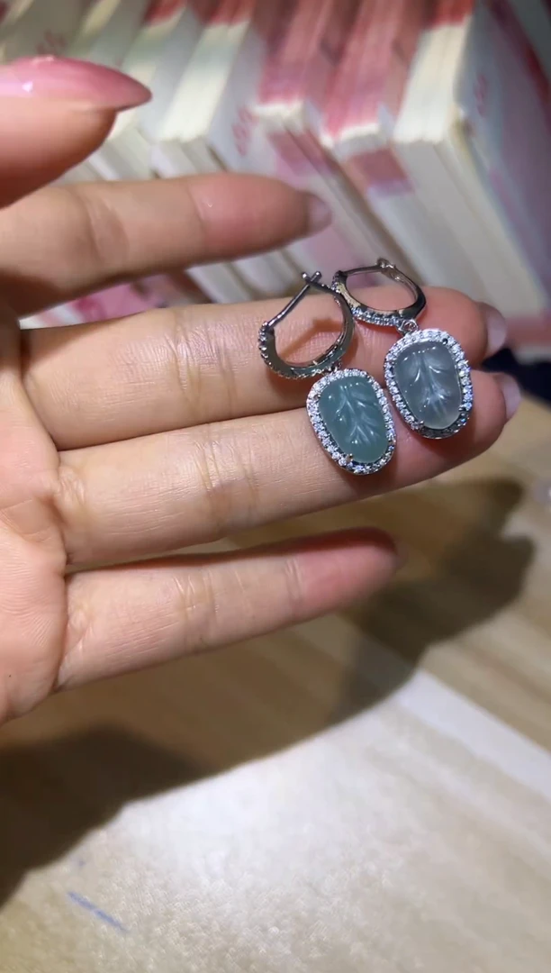 【闪购商品】翡翠耳饰未镶嵌翡翠/多样性发货/一件