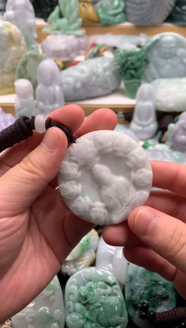 吊坠(不含链)未镶嵌翡翠1