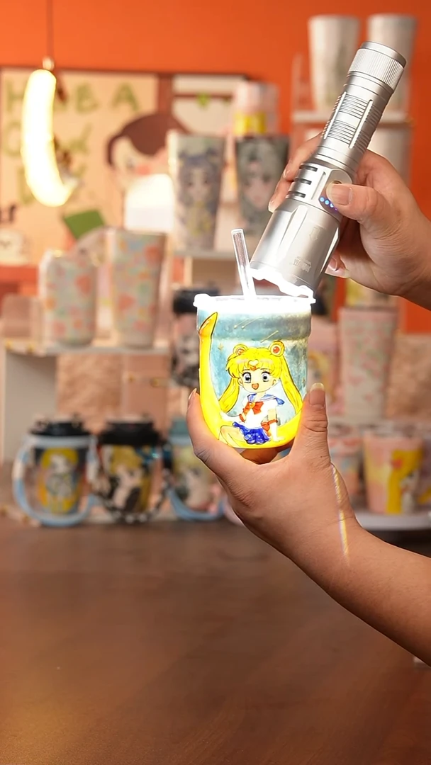 (玉泥）景德镇手工手绘文创陶瓷杯