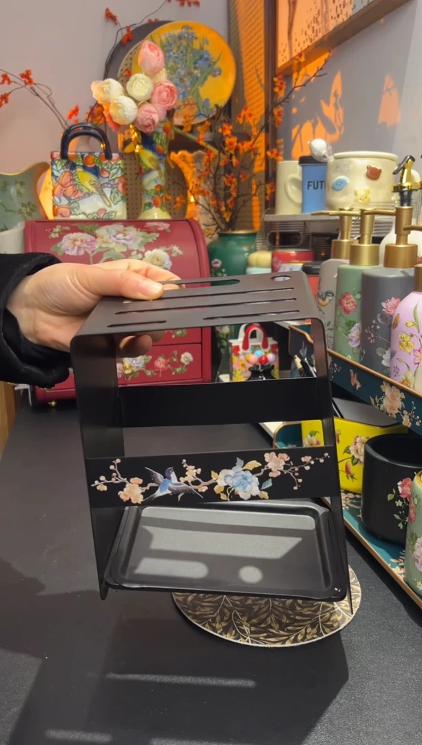 外贸陶瓷铁艺家居百货-刀架