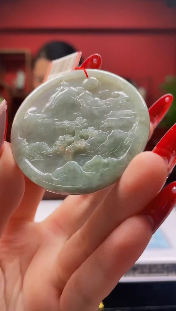 颈饰未镶嵌翡翠翡翠A货 LL002多样性发其一