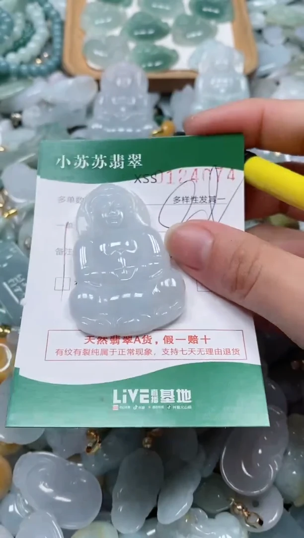 【闪购商品】翡翠颈饰未镶嵌闪购商品0124074