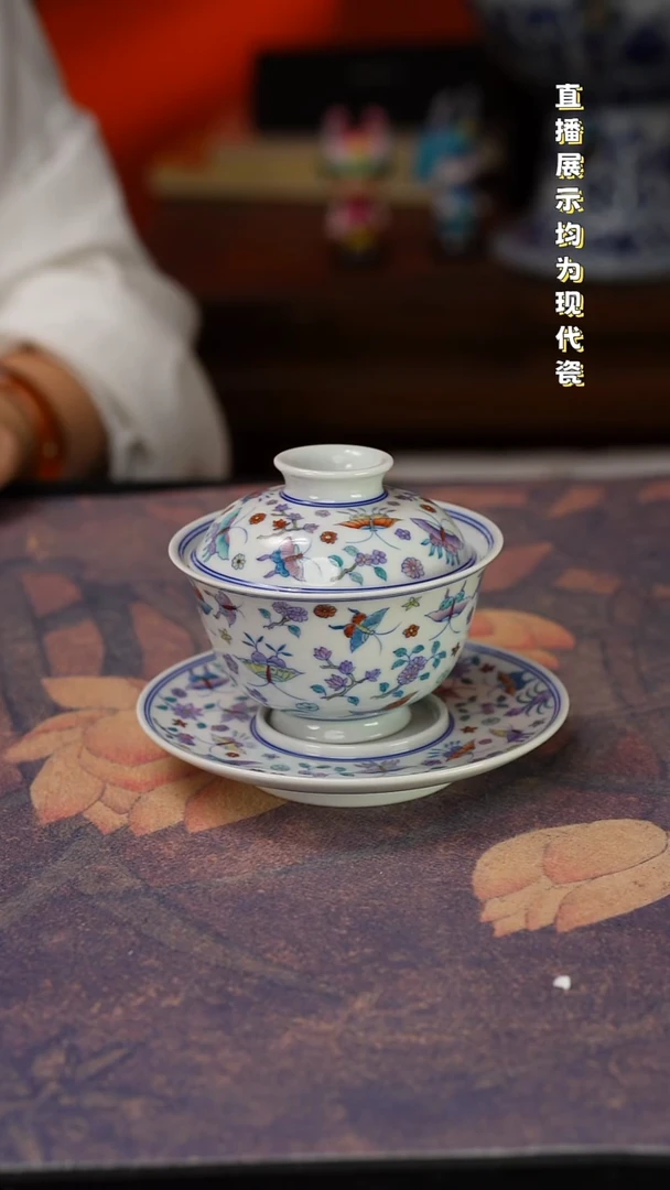景德镇纯手工手绘陶瓷杯