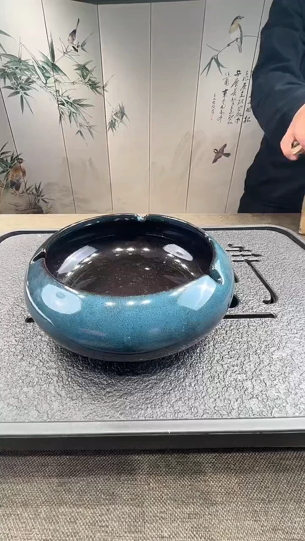 @微光茶器窑变烟灰缸XYC2101