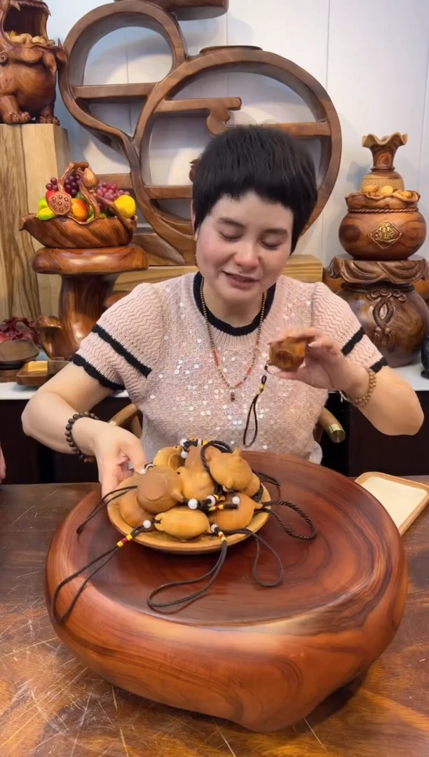 木YB小茶壶创意摆件