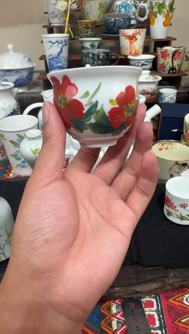 摆件景德镇手绘陶瓷