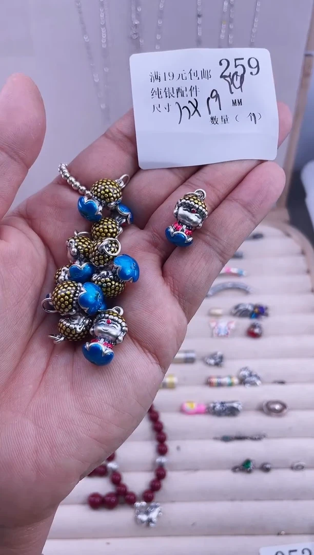 无足银纯银配件259