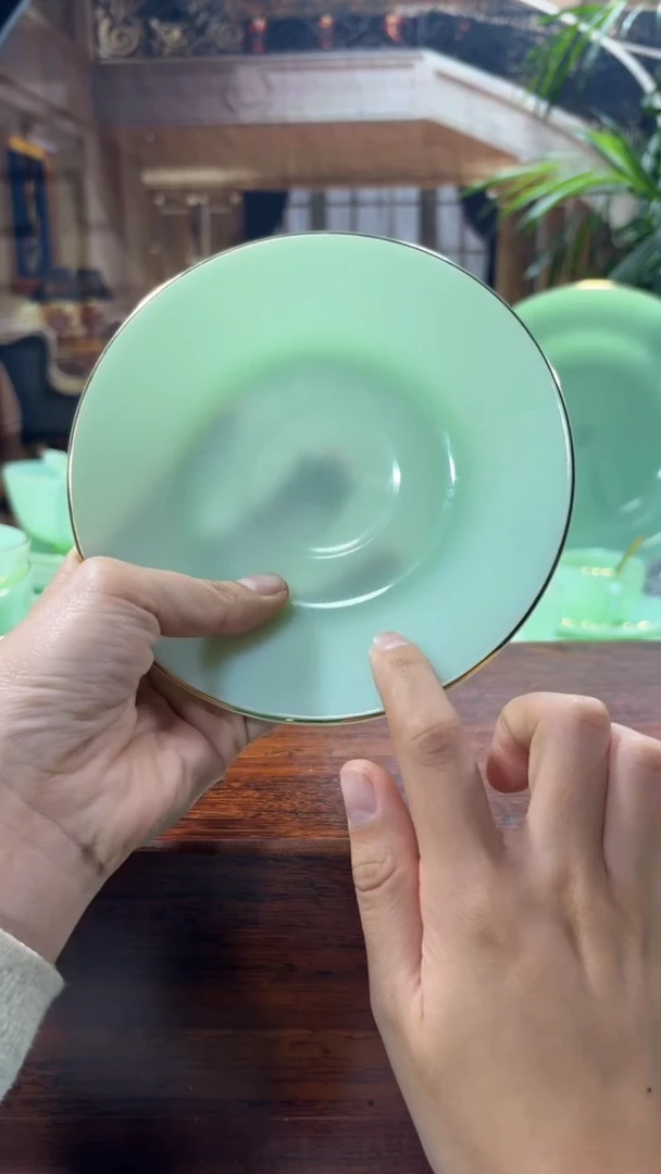 【闪购商品】...6英寸骨碟6个玉瓷   【贝美】