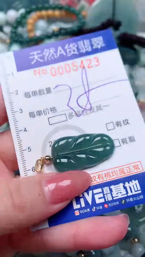 【闪购商品】翡翠颈饰未镶嵌00005423