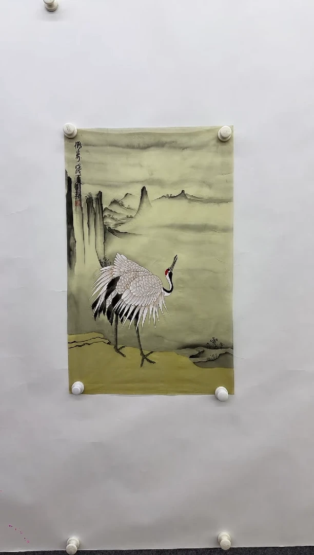 绘画M闫辉-绢布-国画