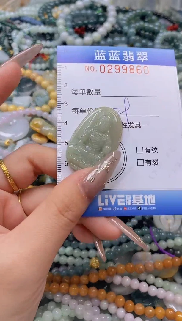 翡翠未镶嵌颈饰闪购0299860