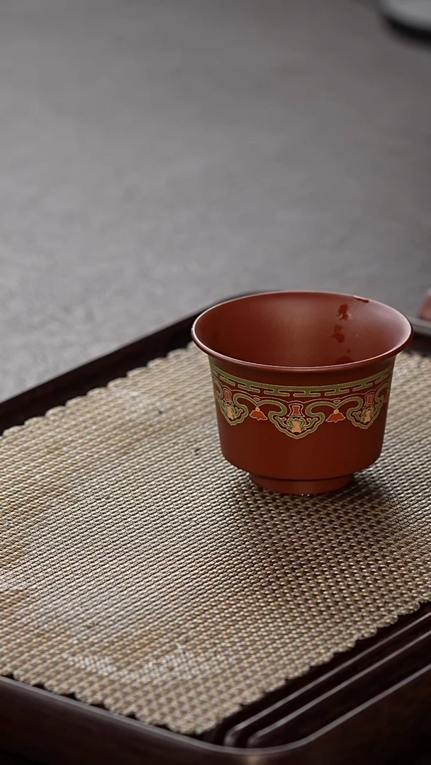 茶壶紫砂嵌银填彩 紫袍玉砂