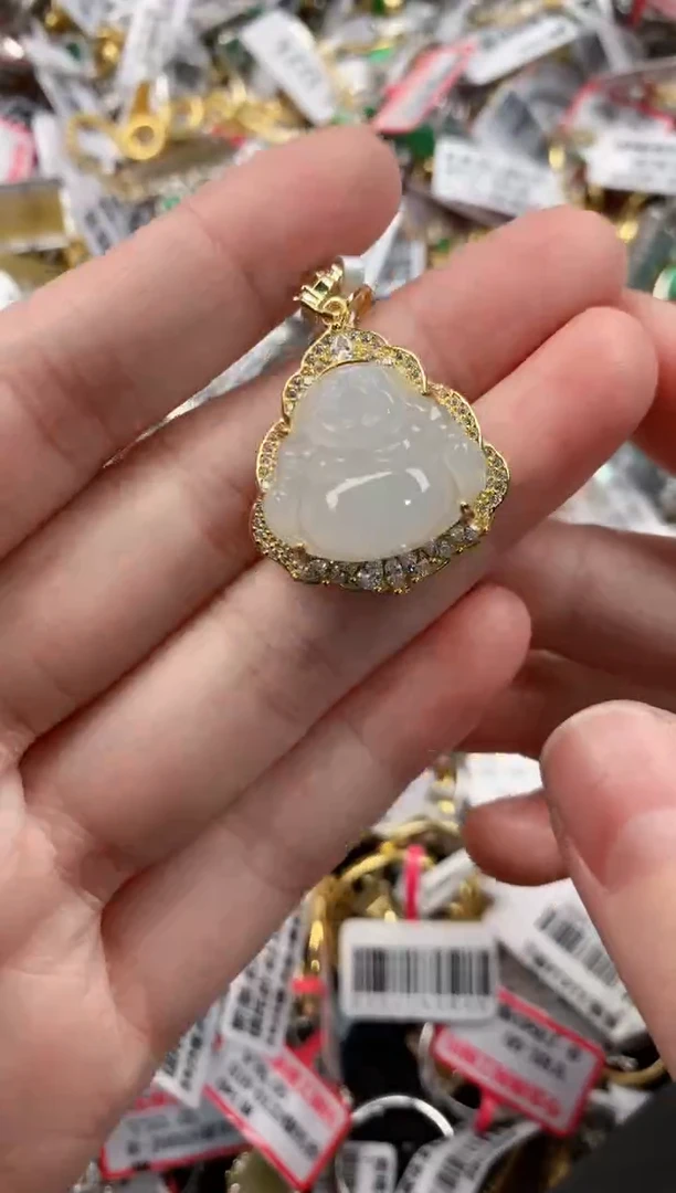 银S925镶嵌戒指翡翠999---2