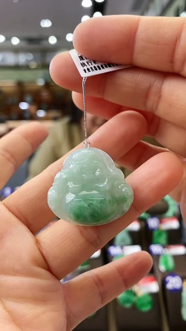 【闪购商品】翡翠颈饰未镶嵌佛公
