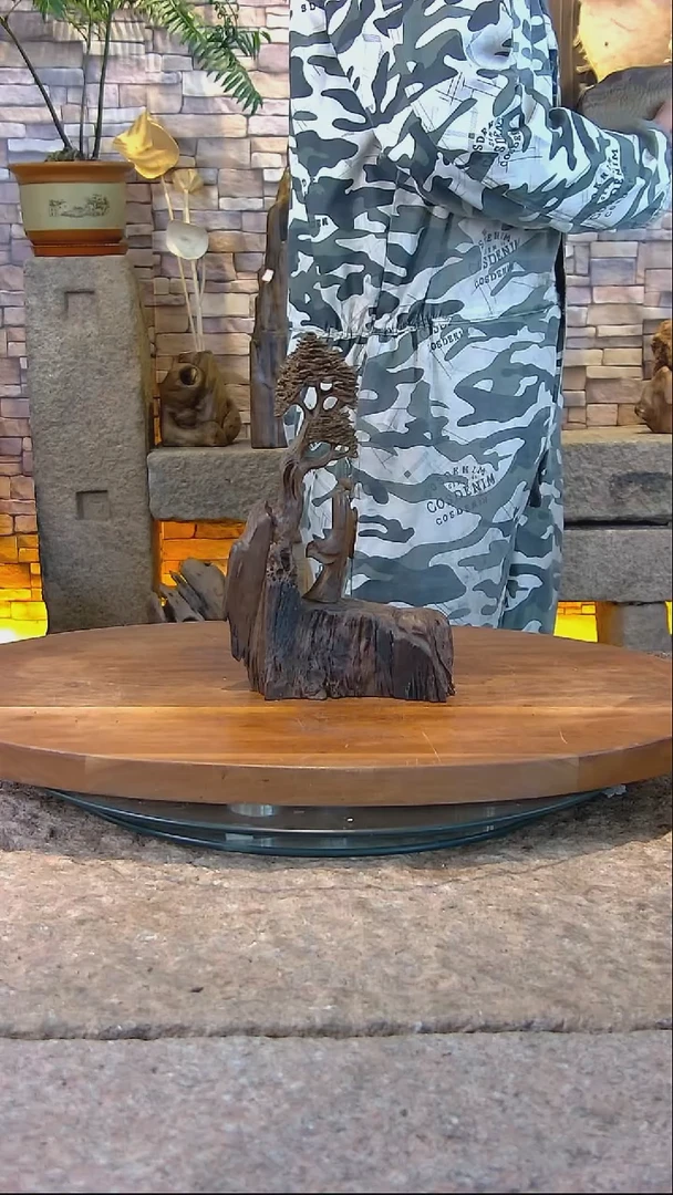 【闪购商品】木木雕金丝楠阴沉木摆件