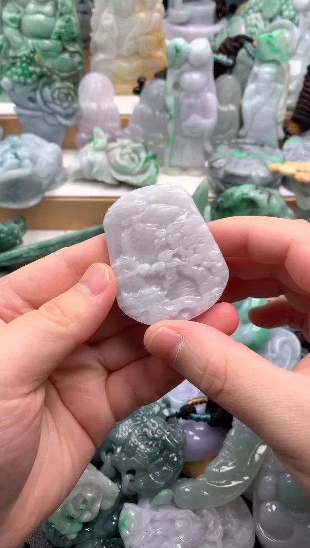 吊坠(不含链)未镶嵌翡翠1