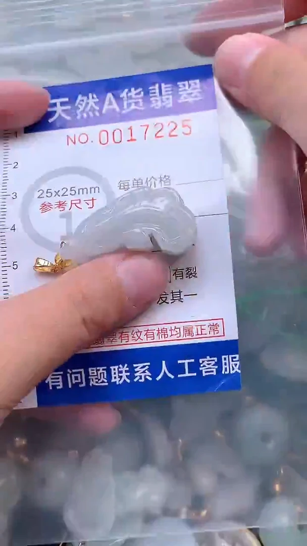 吊坠(赠链)未镶嵌翡翠1