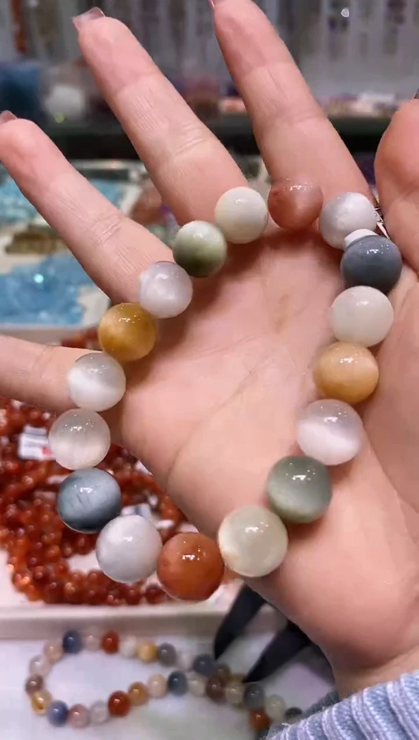 未镶嵌手链水晶多样性发其一12+