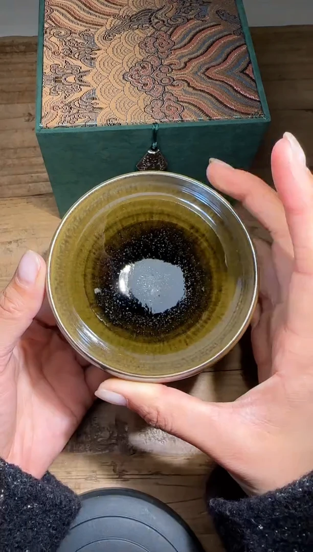 【闪购商品】茶盏陈叶琦精品建盏分196