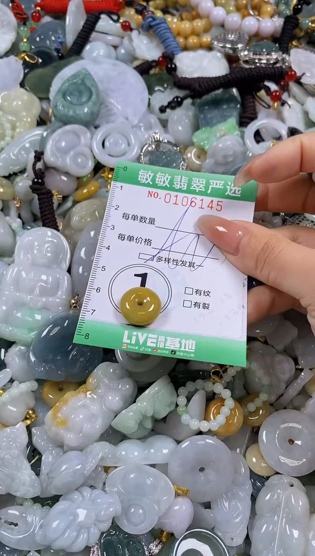 【闪购商品】翡翠颈饰未镶嵌闪购0106145多样性发其一