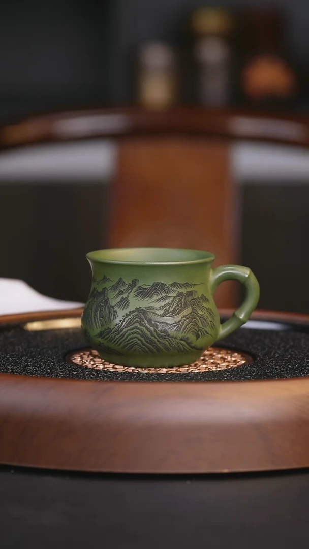 茶杯紫砂原矿紫砂主人杯