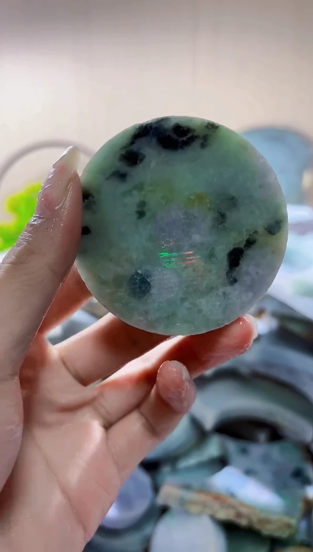 未镶嵌挂件翡翠翡翠A货 陈谭758