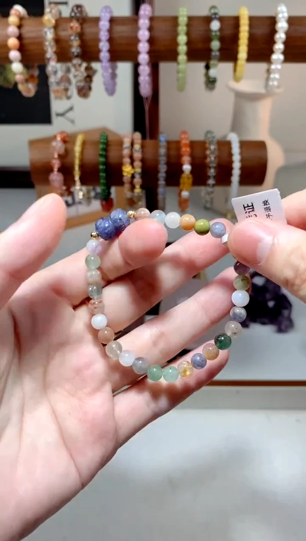 【闪购商品】水晶手链未镶嵌多样性发一