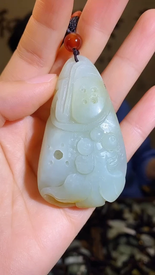 颈饰未镶嵌和田玉1