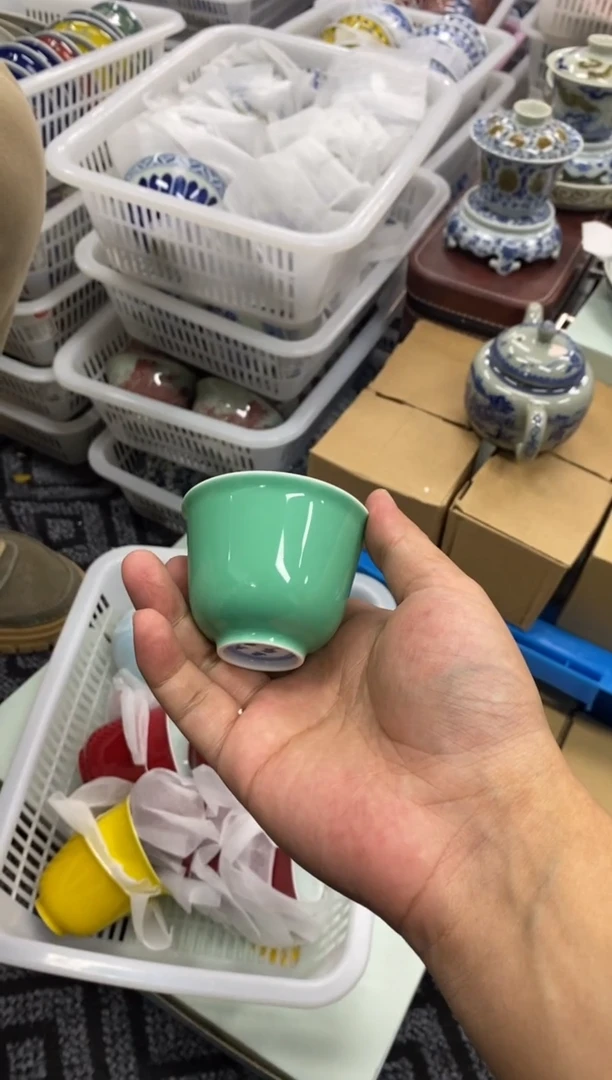 陶瓷景德陶瓷茶具容量约65