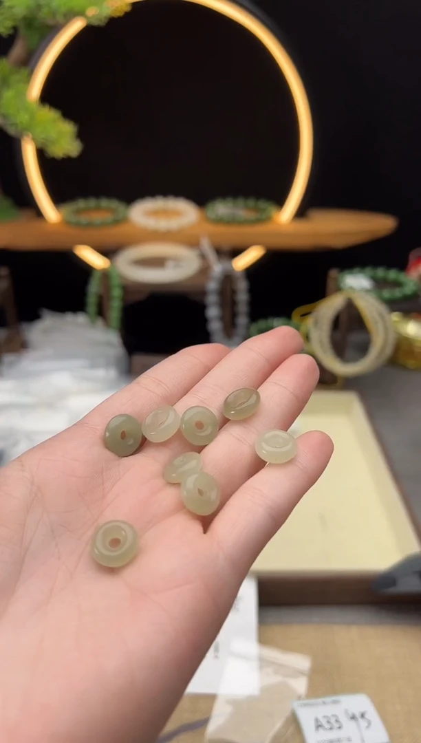 和田玉未镶嵌把件A38 多样性发一