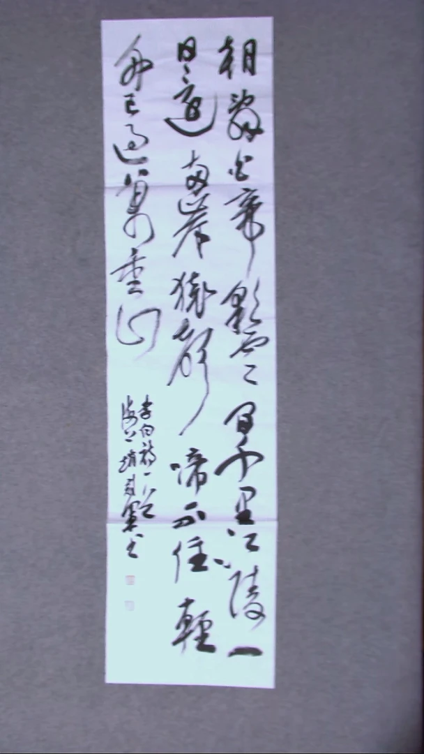 书法赵冠军 上海138*34四平尺