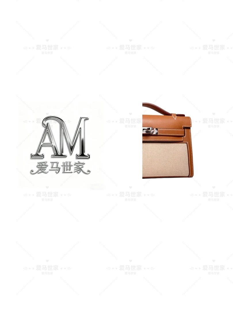 【卡戴杉】早秋新款时尚潮流手提女包【棕色拼帆布】30259