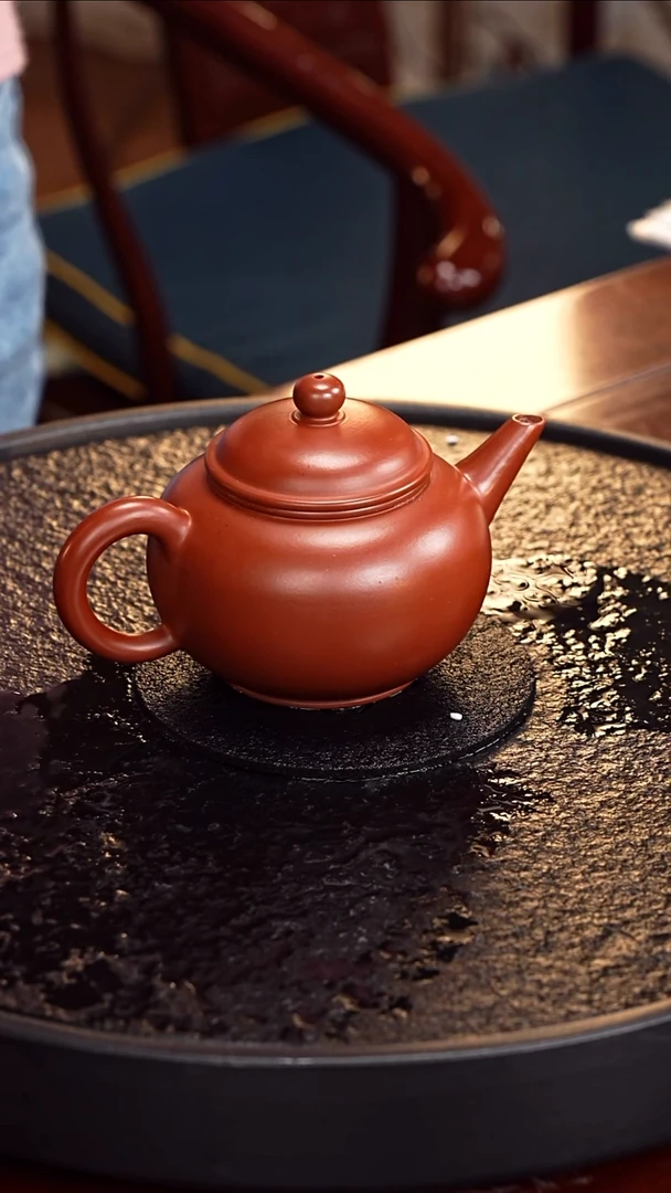 茶壶紫砂QLDH 水平33 朱泥 300毫升
