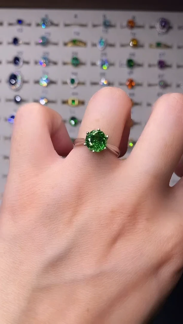 5克拉碧玺（处理）欧美风戒指