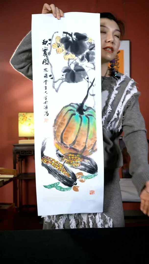 国画陈军燕国画69*23