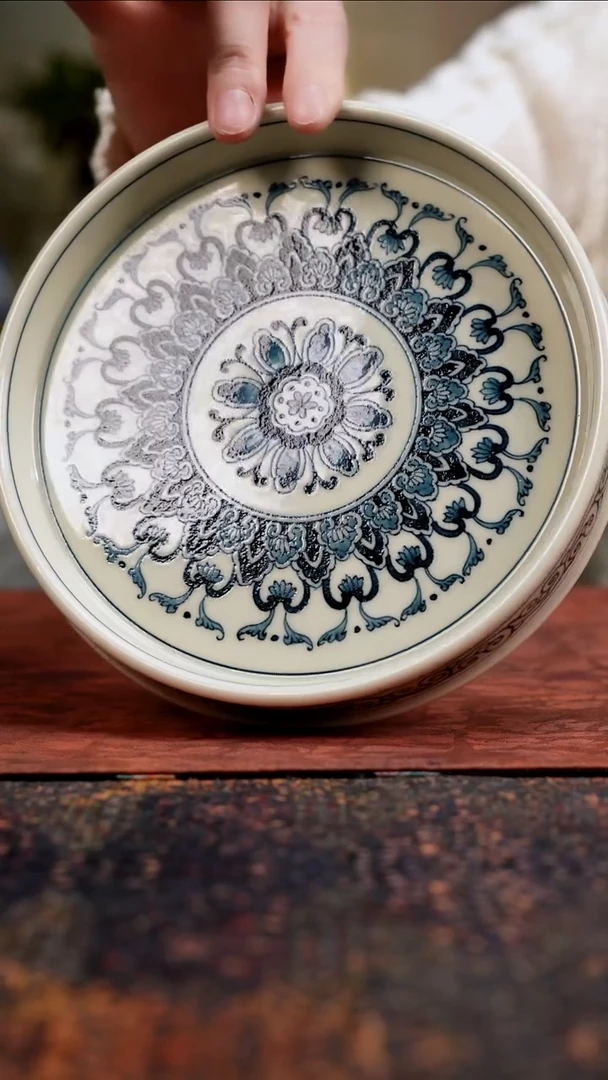 杯景德镇陶瓷杯碗柴烧多人